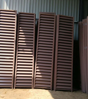 鋁合金百葉窗展示