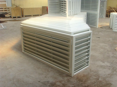 鋁合金空調罩展示